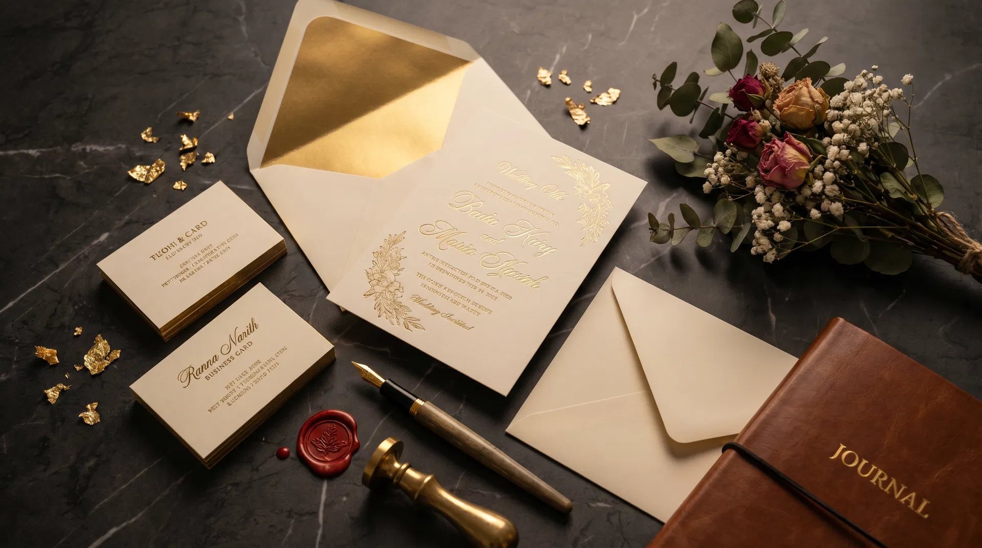 Premium custom stationery collection